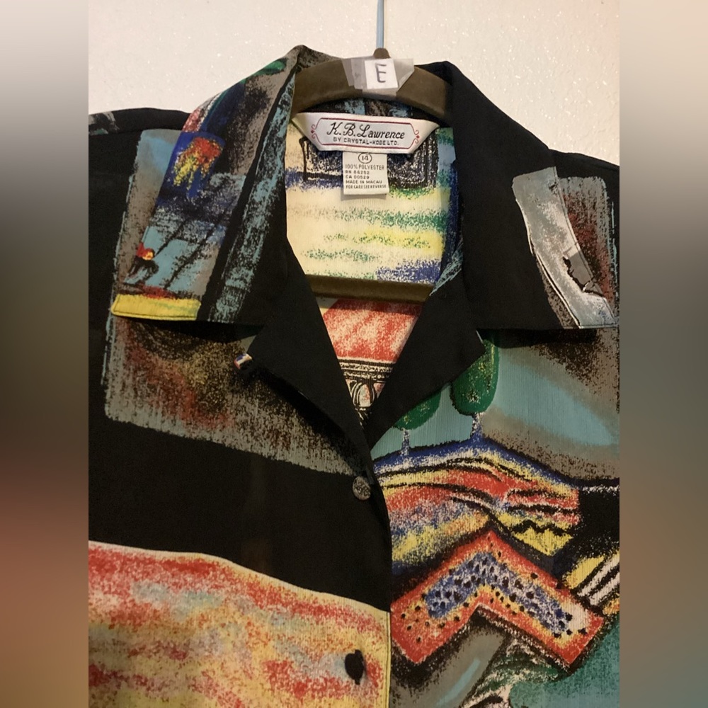 K.B. Lawrence Button Up Shirt - Picture 3 of 13